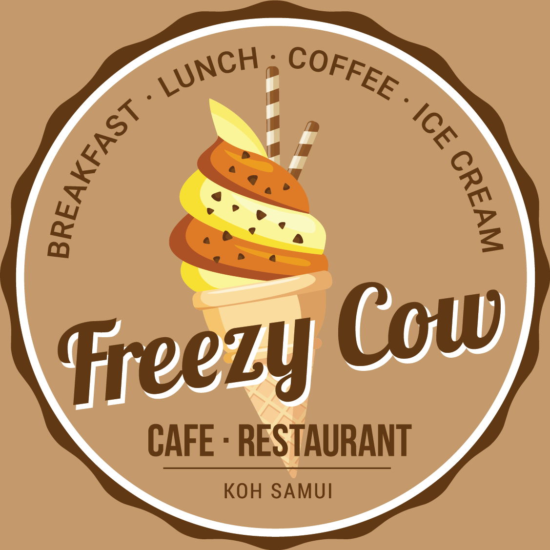 Freezy cow By The cow