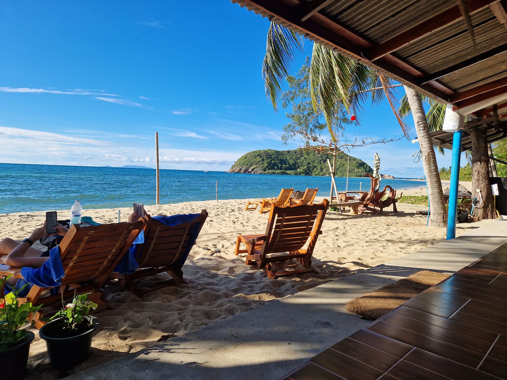 Mae Haad Restaurant Sunset Beach Bungalow
