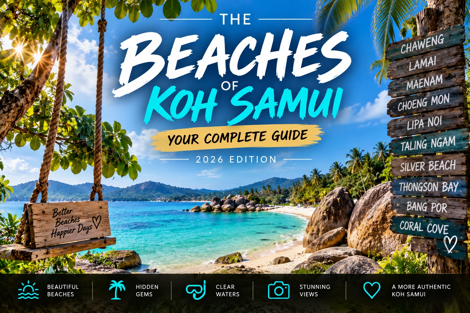 15 Beaches to check out in Koh Samui (Local Guide)