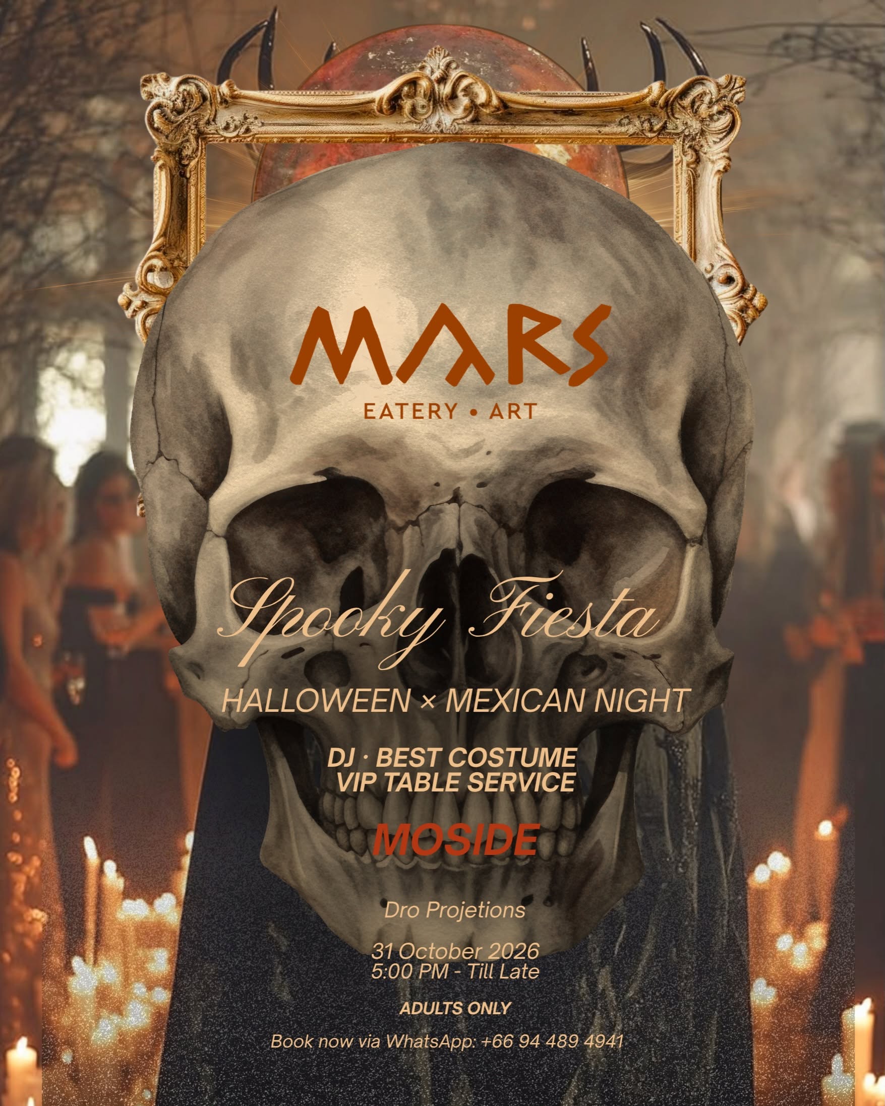 💀🌮 SPOOKY FIESTA – HALLOWEEN × MEXICAN NIGHT! 🎃🔥