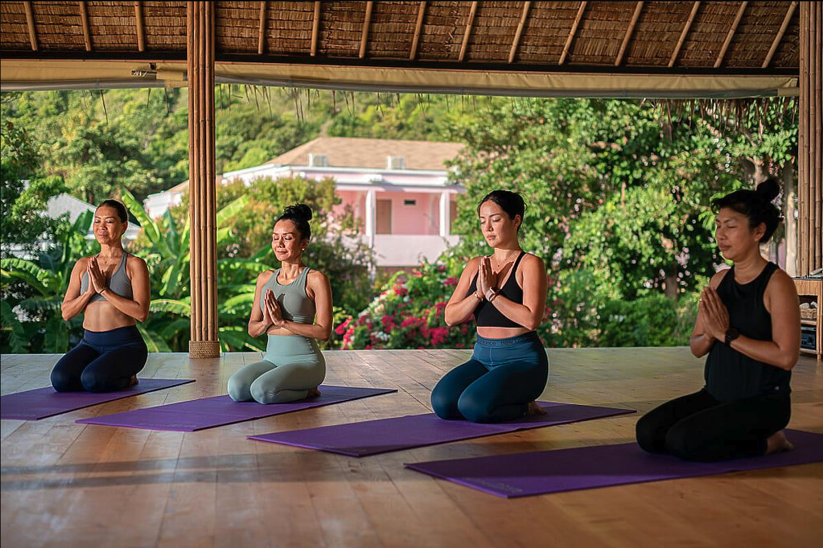 Yoga in nature
